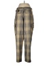 French Connection Plaid Yellow Cargo Pants Size 10 - photo 2