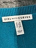 Girl with Curves Teal Pullover Sweater Size 1X - photo 7
