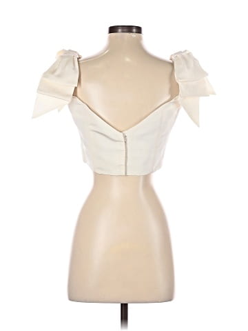 Alexia Maria Sleeveless Silk Top (view 2)