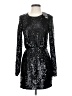 Rachel Zoe 100% Polyester Black Cocktail Dress Size 0 - photo 1