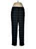 Talbots Plaid Green Teal Dress Pants Size 8 - photo 1