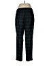 Talbots Plaid Green Teal Dress Pants Size 8 - photo 2