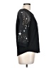 Fervour Black 3/4 Sleeve Top Size L - photo 4