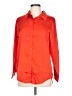Jon & Anna 100% Polyester Orange Red Long Sleeve Blouse Size L - photo 1