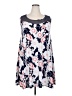 SJS Floral Gray Casual Dress Size 3X - photo 1