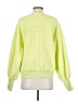 Pilcro 100% Polyester Solid Yellow Pullover Sweater Size XS - photo 2