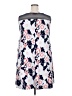 SJS Floral Gray Casual Dress Size 3X - photo 2