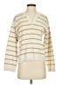 Sanctuary 100% Cotton Stripes Ivory Pullover Sweater Size XS - photo 1