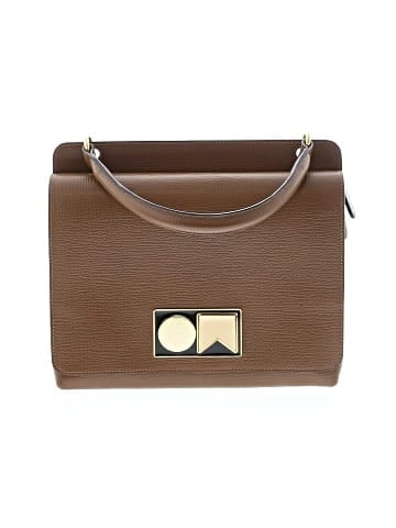 Orla Kiely Leather Satchel (view 1)