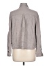 Express 100% Rayon Gray Long Sleeve Button-Down Shirt Size L - photo 2