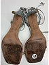 Valentino Silver Crystal Rockstud Sandals Size EU 37 - photo 9
