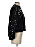 Sincerely Jules Polka Dots Black Pullover Sweater Size S - photo 4