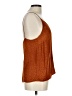H&M 100% Polyester Brown Sleeveless Blouse Size 10 - photo 4