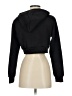 Shein 100% Polyester Black Zip Up Hoodie Size S - photo 2