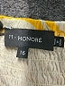 11. Honore 100% Rayon Yellow Short Sleeve Blouse Size 16 - photo 7