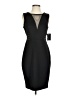 En Focus Studio 100% Polyester Black Cocktail Dress Size S (estimated) - photo 1