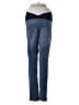 Isabel Maternity Color Block Blue Jeans Size 2 - photo 2