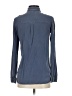 Harper 100% Viscose Blue Long Sleeve Button-Down Shirt Size S - photo 2