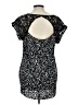Express Black Short Sleeve Blouse Size L - photo 2