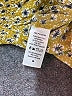 Pleione 100% Polyester Floral Yellow Long Sleeve Blouse Size M - photo 8