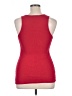 Fleurish 100% Cotton Red Sleeveless Top Size XL - photo 2