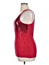 Fleurish 100% Cotton Red Sleeveless Top Size XL - photo 5