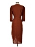Maison Tara 100% Polyester Brown Cocktail Dress Size 4 - photo 2