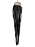Good American 100% Polyurethane Metallic Black Casual Pants Size 30 waist - photo 4