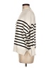 Zesica Stripes Ivory Turtleneck Sweater Size M - photo 5