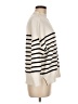 Zesica Stripes Ivory Turtleneck Sweater Size M - photo 4
