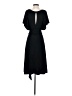 Theory Solid Black Cocktail Dress Size S - photo 2