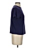 A New Day Solid Blue Short Sleeve Turtleneck Size XS - photo 4
