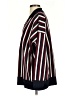 Zara Stripes Burgundy Pullover Sweater Size S - photo 5