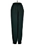 Unbranded 100% Polyester Solid Green Track Pants Size M - photo 1
