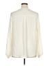 Torrid 100% Polyester Ivory Long Sleeve Blouse Size 1X Plus (1) - photo 2