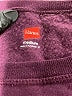 Hanes Solid Burgundy Sweatshirt Size M - photo 7