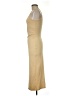 Unbranded Solid Tan Cocktail Dress Size M - photo 5