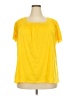 Fresh 100% Polyester Yellow Short Sleeve T-Shirt Size 2X - photo 1