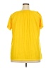 Fresh 100% Polyester Yellow Short Sleeve T-Shirt Size 2X - photo 2