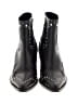 The Kooples 100% Leather Black Ankle Boots Size EU 39 - photo 2