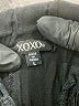 XOXO 100% Rayon Solid Black Track Pants Size L - photo 7