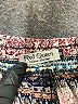 Red Queen Print Blue Casual Pants Size M - photo 4