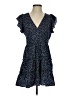 Unbranded 100% Polyester Polka Dots Blue Casual Dress Size S - photo 1