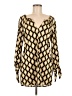Mud Pie Gold Long Sleeve Blouse Size M - photo 1