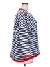 MIHOLL Stripes Blue Pullover Sweater Size XXL - photo 4