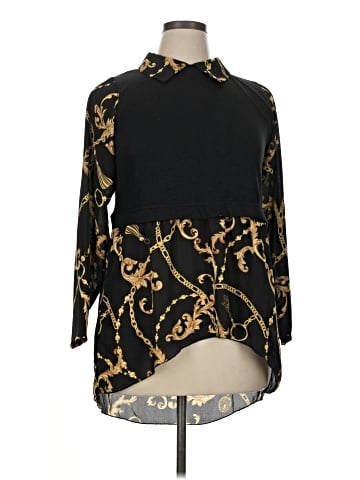 Eye Candy 3/4 Sleeve Blouse (view 1)