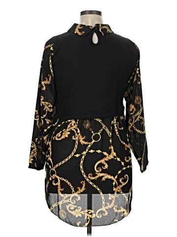Eye Candy 3/4 Sleeve Blouse (view 2)