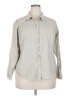 Universal Thread Gray Long Sleeve Button-Down Shirt Size XXL - photo 1
