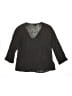 Color Block Black 3/4 Sleeve Blouse Size S - photo 2