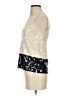 J.Crew 100% Cotton Silver Ivory Sleeveless Blouse Size XXS - photo 5